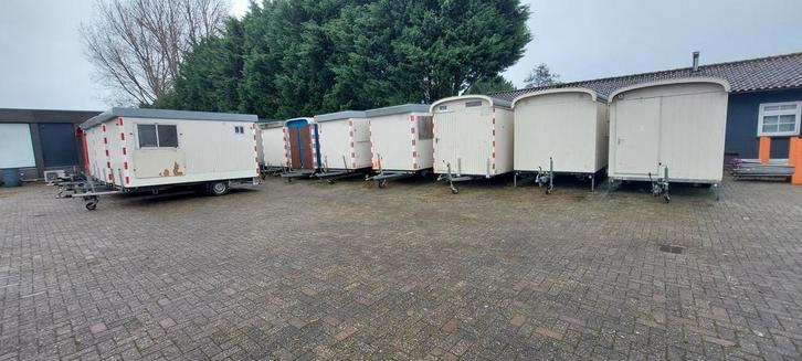 Snelverkeer schaftwagen salonwagen keetwagen pipowagen, Zakelijke goederen, Machines en Bouw | Keten en Containers, Ophalen of Verzenden