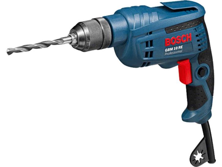 Bosch GBM 10 RE - Boormachine - 600 Watt - 10 mm staal, Doe-het-zelf en Bouw, Gereedschap | Boormachines, Nieuw, Verzenden