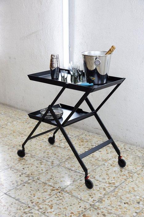Alessi - Richard Sapper - Chariot de service - Plico -, Antiek en Kunst, Antiek | Meubels | Stoelen en Sofa's