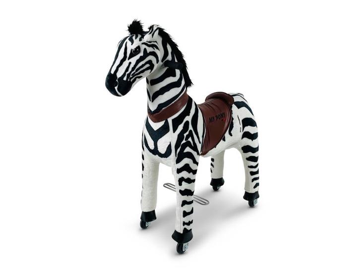 MY PONY, rijdend speelgoed zebra van ROLLZONE ®, 3 - 6 jaar, Kinderen en Baby's, Speelgoed | My Little Pony, Nieuw, Ophalen of Verzenden