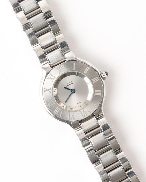 Cartier 21 Must de Cartier 1340, Handtassen en Accessoires, Horloges | Dames, Verzenden