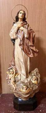 sculptuur, Madonna immacolata - 55 cm - Gips, Houtpulp