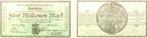 5 Million Mark Welt Crailsheim 1923 Notgeld druckfrisch s..., Postzegels en Munten, België, Verzenden