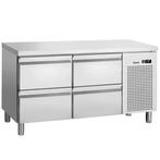 Koelwerkbank | 280L | 4 Laden (1/1 GN) | 0°C/+10°C |, Verzenden, Nieuw in verpakking