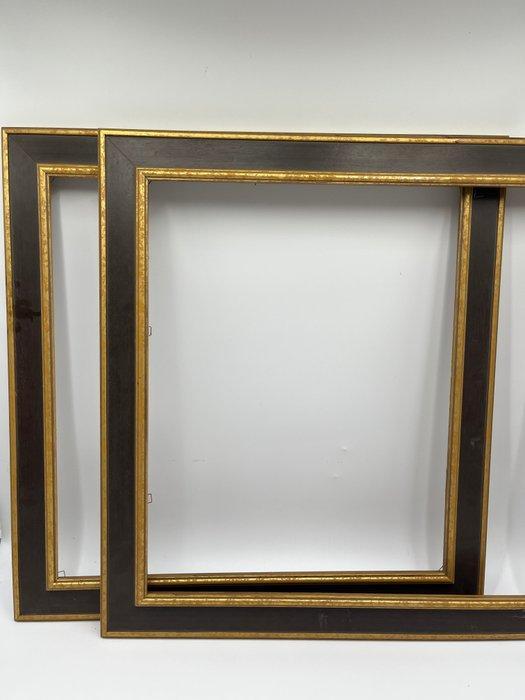 Lijst (2) - Hout - Elegant paar kaders, Antiek en Kunst, Antiek | Overige Antiek