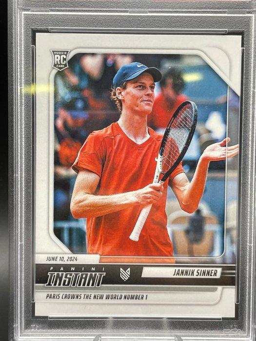 Panini Jannik Sinner Panini Instant Tennis 2024 - #JS1 - PSA, Collections, Autocollants