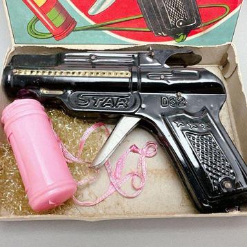 Star Brand - Jouet en étain - Toy Cap pistol D32, Boxed - beschikbaar voor biedingen