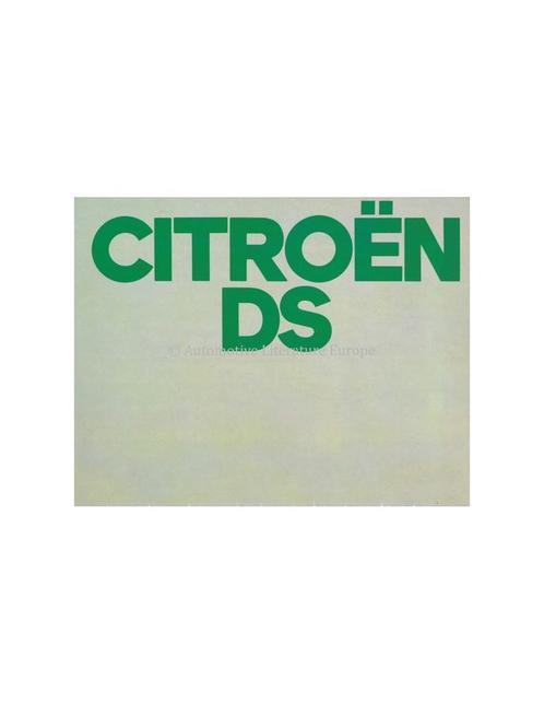 1972 CITROEN D SERIES PROGRAMMA BROCHURE NEDERLANDS, Livres, Autos | Brochures & Magazines, Enlèvement ou Envoi
