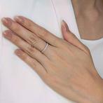 Other brand - Ring - 14 karaat Witgoud - 0.36ct. tw. Diamant, Nieuw