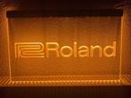 Roland neon bord lamp LED  verlichting reclame lichtbak, Huis en Inrichting, Verzenden, Nieuw