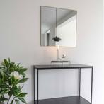 Spiegel goud | vierkant | wandspiegel, Huis en Inrichting, Minder dan 50 cm, Verzenden, Vierkant, Nieuw