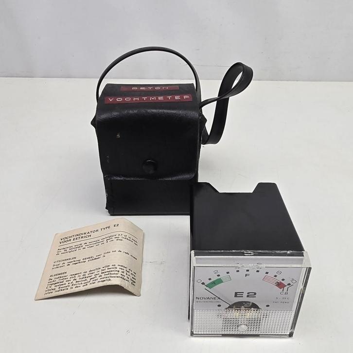 Vintage Novanex Vochtmeter | Nette Staat, Doe-het-zelf en Bouw, Meetapparatuur, Nieuw, Ophalen of Verzenden