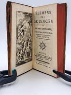 [RELIURE AUX ARMES] Benjamin Martin - Élémens des sciences