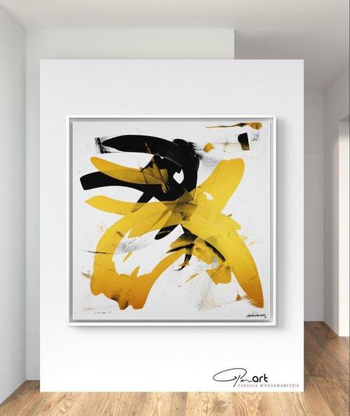Parscha Mirghawameddin - Gold Dust Dreams - XXL, Antiek en Kunst, Kunst | Schilderijen | Modern