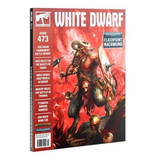 White Dwarf Issue 473- Februari 2022 (Warhammer nieuw), Hobby & Loisirs créatifs, Wargaming, Enlèvement ou Envoi