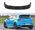 AILERON SPOILER DE TOIT SEAT LEON MK3 5P 13-20 NOIR BRILLANT, Verzenden, Nieuw