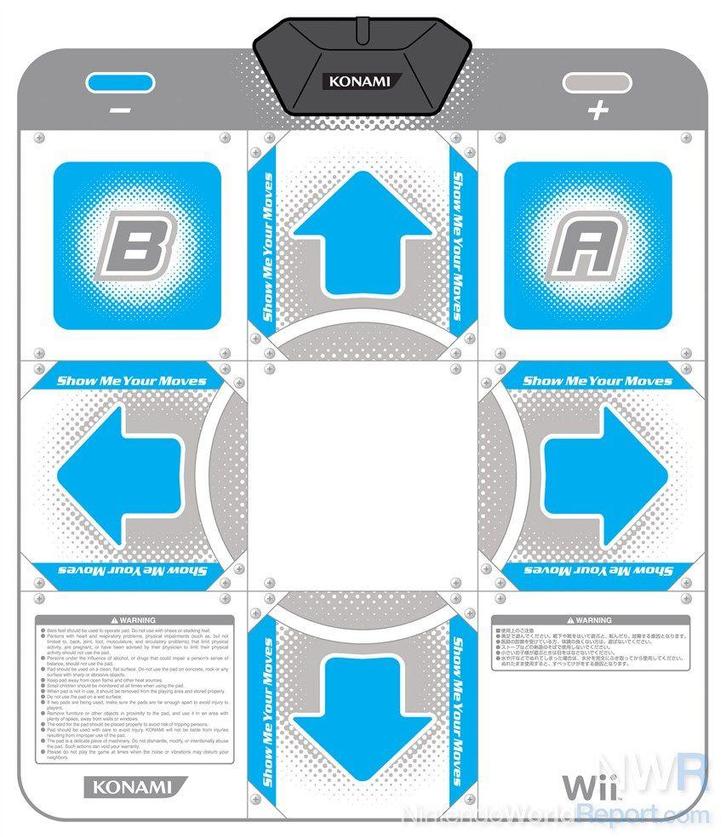 Konami Dance Mat-Standaard (Wii) Gebruikt, Games en Spelcomputers, Spelcomputers | Nintendo Consoles | Accessoires, Ophalen of Verzenden