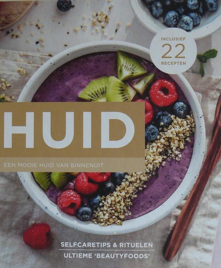 Huid, een mooie huid van binnenuit - Inclusief 22 Beautyfood, Boeken, Hobby en Vrije tijd, Gelezen, Verzenden