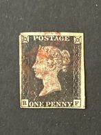 Groot-Brittannië 1840 - Zeer mooi breedgerande One Penny, Gestempeld
