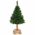 Kerstboom 190 cm - realistische spar met houten stam, Ophalen of Verzenden, Nieuw