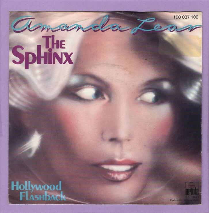 Amanda Lear – The Sphinx / Hollywood Flashback (1-7-Vinyl-S, Cd's en Dvd's, Vinyl Singles, Ophalen of Verzenden