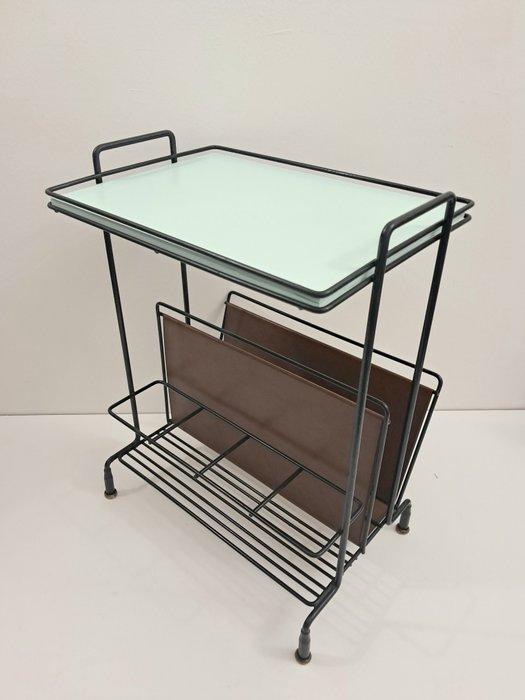 Bijzettafel - Metaal - Vintage, Antiquités & Art, Art | Objets design