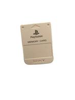 Sony PS1 1MB Memory Card Wit (PS1 Accessoires), Consoles de jeu & Jeux vidéo, Ophalen of Verzenden