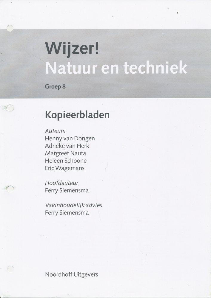 Wijzer! Natuur en Techniek kopieerbladen groep 8 (inclusief, Boeken, Schoolboeken, Verzenden