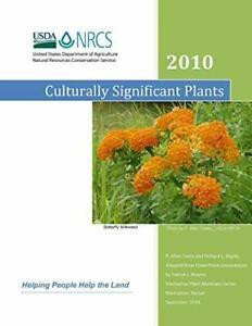 Culturally Significant Plants. Agriculture, U.S.   ., Livres, Livres Autre, Envoi