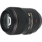 Nikon AF-S 105mm F/2.8G IF-ED VR Micro occasion, Audio, Tv en Foto, Verzenden, Zo goed als nieuw