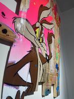 Vincent STREIFF - Pop Art Coyote - La Course Éternelle
