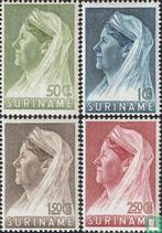 Suriname - Wilhelmina met sluier - 1936, Postzegels en Munten, Postzegels | Suriname, Verzenden, Postfris
