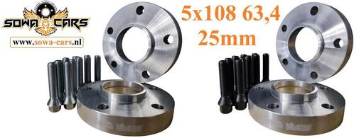Spacers 25mm Volvo S60 V70 XC60 5x108 63,4 Spoorverbreders, Auto diversen, Tuning en Styling, Ophalen of Verzenden