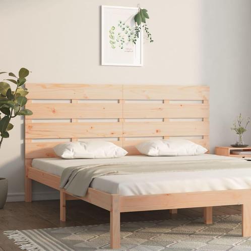 vidaXL Tête de lit 135x3x80 cm Bois massif de pin, Maison & Meubles, Chambre à coucher | Lits, Neuf, Envoi