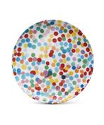 The Currency All Over Dot Plate - Damien Hirst - Bord -