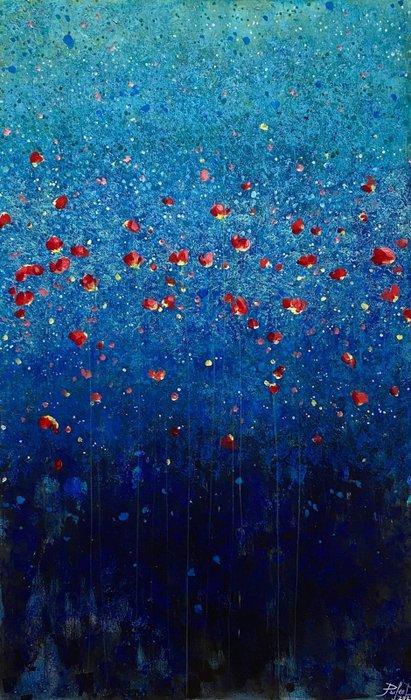 Parfen.D XXL - NO RESERVE Crimson Bloom, Antiek en Kunst, Kunst | Designobjecten