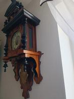 Wandklok - Hout - 1850-1900, Antiek en Kunst, Antiek | Klokken