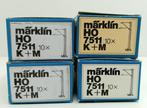 Märklin H0 - 7511 - Bovenleiding (40) - Kabelspanners voor, Nieuw