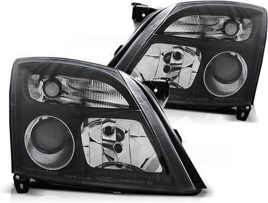 Koplampen OPEL VECTRA C 04 02-08 05 ZWART, Auto-onderdelen, Verlichting, Nieuw, Ophalen of Verzenden