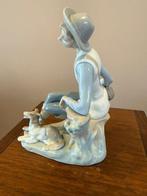Lladró - Lladró - Beeld, Herder met hond - 20 cm - Porselein