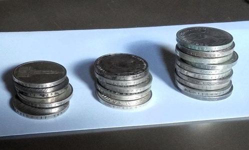 Allemagne, Troisième Reich. Lote de 19 monedas de plata (2 y, Timbres & Monnaies, Monnaies | Europe | Monnaies non-euro