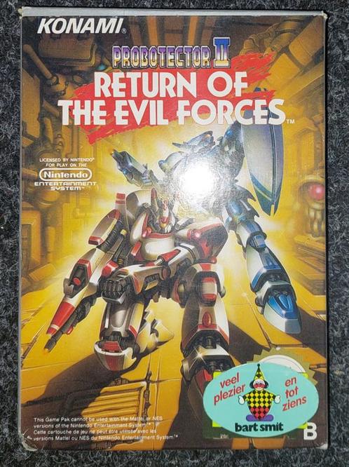 Probotector II return of the evil force (NES tweedehands, Consoles de jeu & Jeux vidéo, Jeux | Nintendo NES, Enlèvement ou Envoi