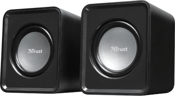 Trust Leto 2.0 - Speakerset - USB voeding - Zwart, Audio, Tv en Foto, Versterkers en Ontvangers, Nieuw, Verzenden