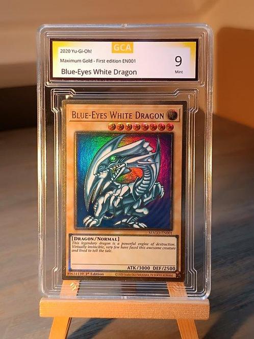 Konami - 1 Card - Blue-Eyes White dragon (Yugioh), Verzamelen, Overige Verzamelen
