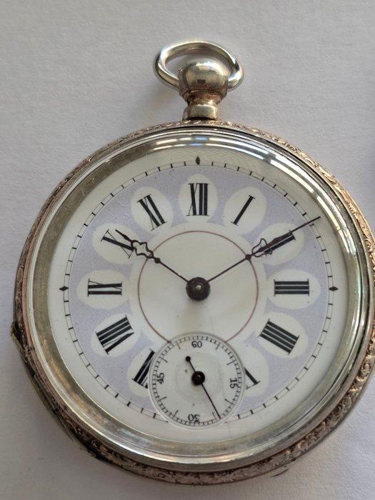 Reloj de Bolsillo - Cylindre 4 Rubis - 4842 - 1850-1900, Handtassen en Accessoires, Horloges | Heren