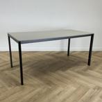 Ahrend kantinetafel 160x80 cm, grijs - antraciet, Gebruikt, Bureau