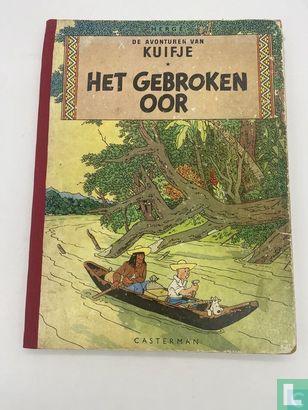 Kuifje - Het gebroken oor - 1956, Boeken, Stripverhalen, Gelezen, Eén stripboek, Verzenden