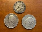 Nederland. Lot 7 coins and tokens, incl. silver (Zonder, Postzegels en Munten, Munten | Nederland