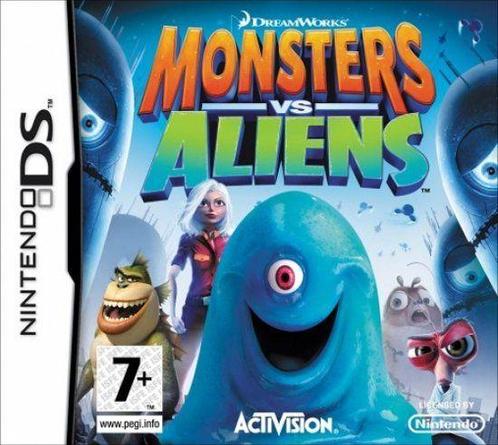 Monsters vs. Aliens-Spaans (NDS) Gebruikt, Games en Spelcomputers, Games | Nintendo DS, Ophalen of Verzenden