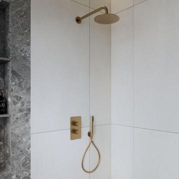 Inbouw Regendouche Set | BWS Colorato | Met Handdouche |, Ophalen of Verzenden, Kraan